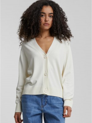 Дамска жилетка в цвят пясък Urban Classics Knitted