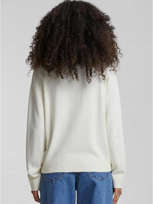 Дамска жилетка в цвят пясък Urban Classics Knitted