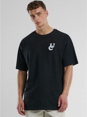 Мъжка тениска в черно Urban Classics UC Weavy Oversized