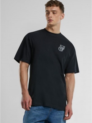 Мъжка тениска в черно Urban Classics UC Oversize