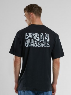 Мъжка тениска в черно Urban Classics UC Oversize