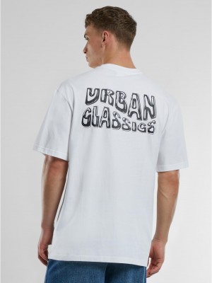 Мъжка тениска в бяло Urban Classics UC Oversize