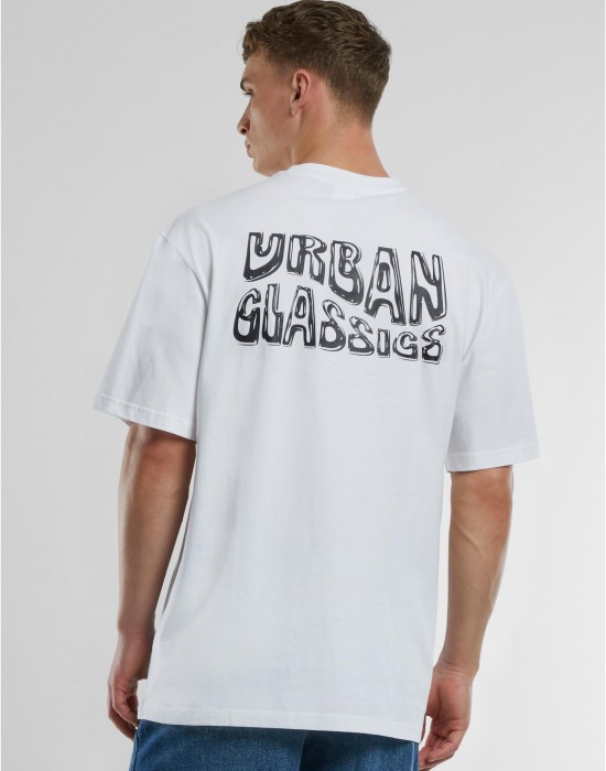 Мъжка тениска в бяло Urban Classics UC Oversize