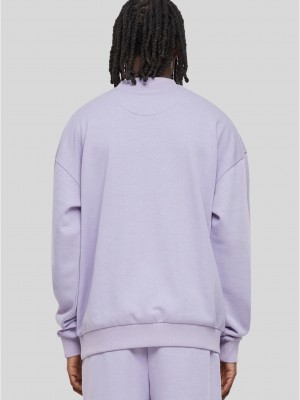 Мъжка блуза в светлолилаво Urban Classics Light Terry Crew Мъжка блуза в светлолилаво Urban Classics Light Terry Crew