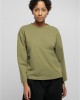 Дамска блуза в цвят маслина Urban Classics Organic Oversized