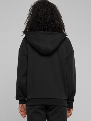 Дамски суичър в черно Urban Classics Cozy Oversized Zip