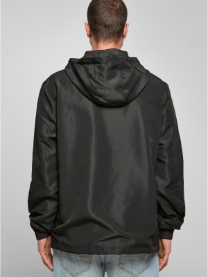 Мъжка ветровка в черно Urban Classics Recycled Basic