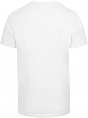 Мъжка тениска в бяло Mister Tee Elevate Your Game