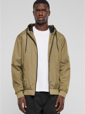 Мъжко яке Urban Classics Contrast Windrunner khaki/black