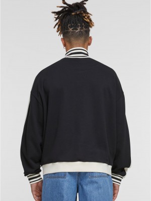 Мъжко яке в черно Urban Classics Retro Track