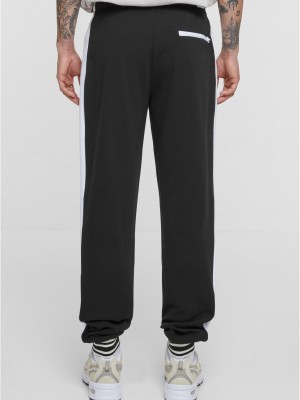 Мъжко долнище в черно Urban Classics Retro Track Мъжко долнище в черно Urban Classics Retro Track