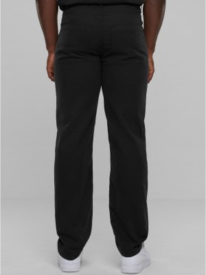 Мъжки панталони в черно Urban Classics Organic Skater