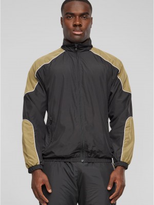 Мъжко яке в черно Urban Classics Piped