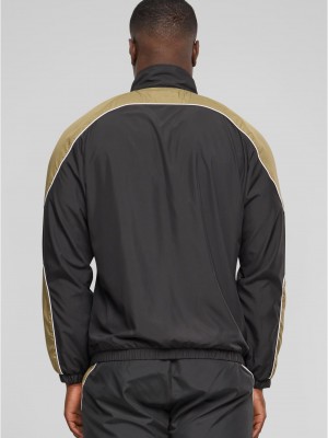 Мъжко яке в черно Urban Classics Piped