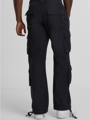 Мъжки панталон в черно Urban Classics Double