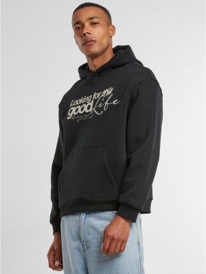 Мъжки суичър в черно Mister Tee For The Good