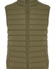 Мъжка грейка в цвят маслина Urban Classics Basic Vest