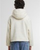 Дамско яке в цвят пясък Urban Classics Hooded Sherpa