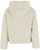 Дамско яке в цвят пясък Urban Classics Hooded Sherpa