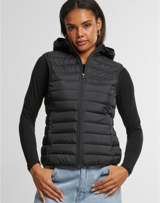 Дамска грейка в черно Urban Classics Puffer Vest