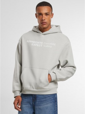 Мъжки суичър в сиво Mister Tee Appreciate & Respect