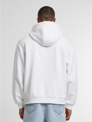 Мъжки суичър в бяло Mister Tee Another Sports Club