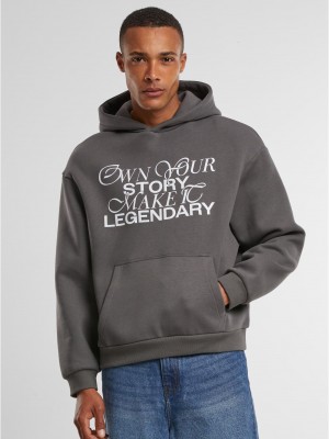 Мъжки суичър в сиво Mister Tee Make It Legendary