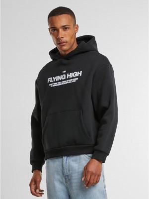 Мъжки суичър в черно Mister Tee High Flight