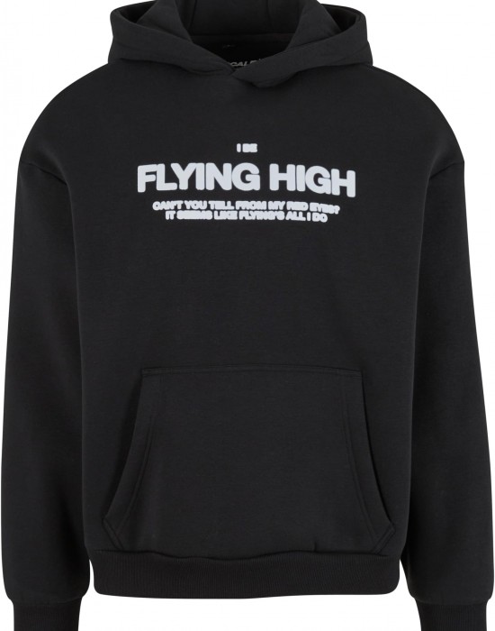 Мъжки суичър в черно Mister Tee High Flight