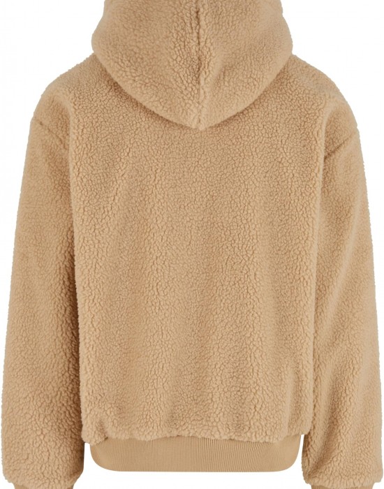 Мъжки суичър в бежово Urban Classics Oversized Teddy