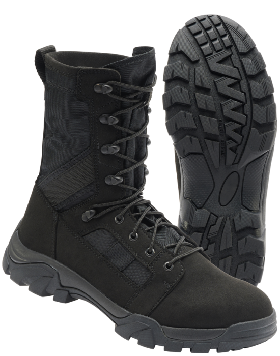 Унисекс високи обувки в черно Defense Boots black