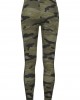 Дамски камуфлажен клин Urban Classics woodcamo/blk