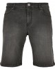 Къси дънкови панталони в черен цвят Urban Classics Relaxed Fit Jeans Shorts 