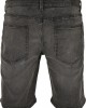 Къси дънкови панталони в черен цвят Urban Classics Relaxed Fit Jeans Shorts 