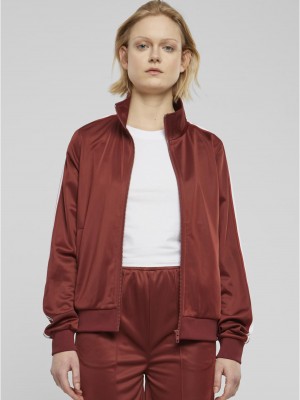 Дамско спортно яке в кафяво Urban Classics Retro Track  Дамско спортно яке в кафяво Urban Classics Retro Track