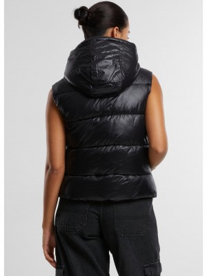 Дамска къса грейка в черно Urban Classics Дамска къса грейка в черно Urban Classics