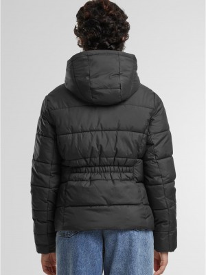 Дамско късо черно яке Urban Classics  Дамско късо черно яке Urban Classics