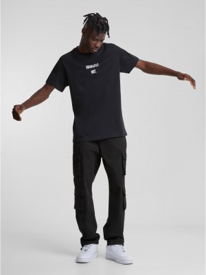 Мъжка тениска в черно Mister Tee Absolutely Not