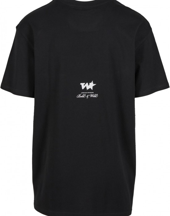 Мъжка черна тениска Mister Tee Your World Oversize Мъжка черна тениска Mister Tee Your World Oversize