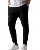 Мъжко долнище в черно Urban Classics Pleat Sweatpants Мъжко долнище в черно Urban Classics Pleat Sweatpants