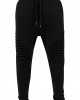 Мъжко долнище в черно Urban Classics Pleat Sweatpants Мъжко долнище в черно Urban Classics Pleat Sweatpants