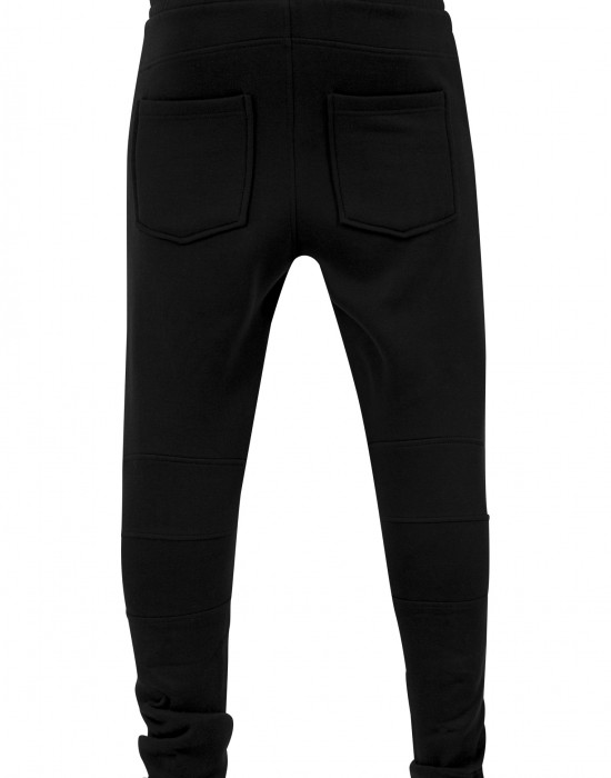 Мъжко долнище в черно Urban Classics Pleat Sweatpants Мъжко долнище в черно Urban Classics Pleat Sweatpants