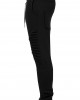 Мъжко долнище в черно Urban Classics Pleat Sweatpants Мъжко долнище в черно Urban Classics Pleat Sweatpants