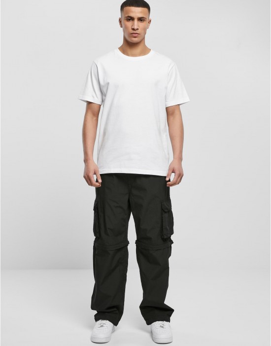 Мъжки карго панталони в черен цвят Urban Classics Zip Away Pants Мъжки карго панталони в черен цвят Urban Classics Zip Away Pants