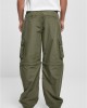 Мъжки карго панталони в цвят маслина Urban Classics Zip Away Pants Мъжки карго панталони в цвят маслина Urban Classics Zip Away Pants