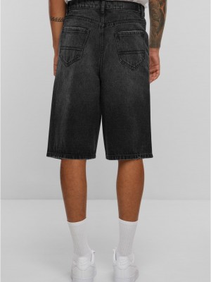 Мъжки дънкови панталони в черен цвят Urban Classics 90's Heavy Denim Shorts