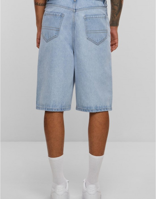 Мъжки дънкови панталони в светлосин цвят Urban Classics 90's Heavy Denim Shorts Мъжки дънкови панталони в светлосин цвят Urban Classics 90's Heavy Denim Shorts