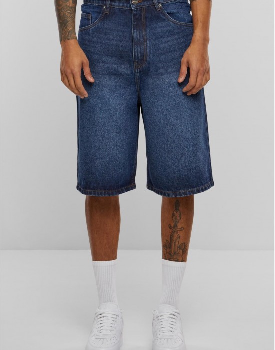 Мъжки дънкови панталони в тъмносин цвят Urban Classics 90's Heavy Denim Shorts Мъжки дънкови панталони в тъмносин цвят Urban Classics 90's Heavy Denim Shorts