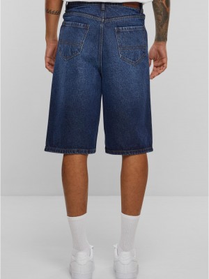Мъжки дънкови панталони в тъмносин цвят Urban Classics 90's Heavy Denim Shorts
