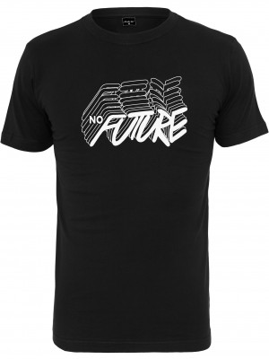 Мъжка тениска в черен цвят Mister Tee No Future Tee black 